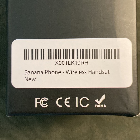 Brand new, never used banana phone. This is a wireless hand set and or speaker. - Picture 8 of 8